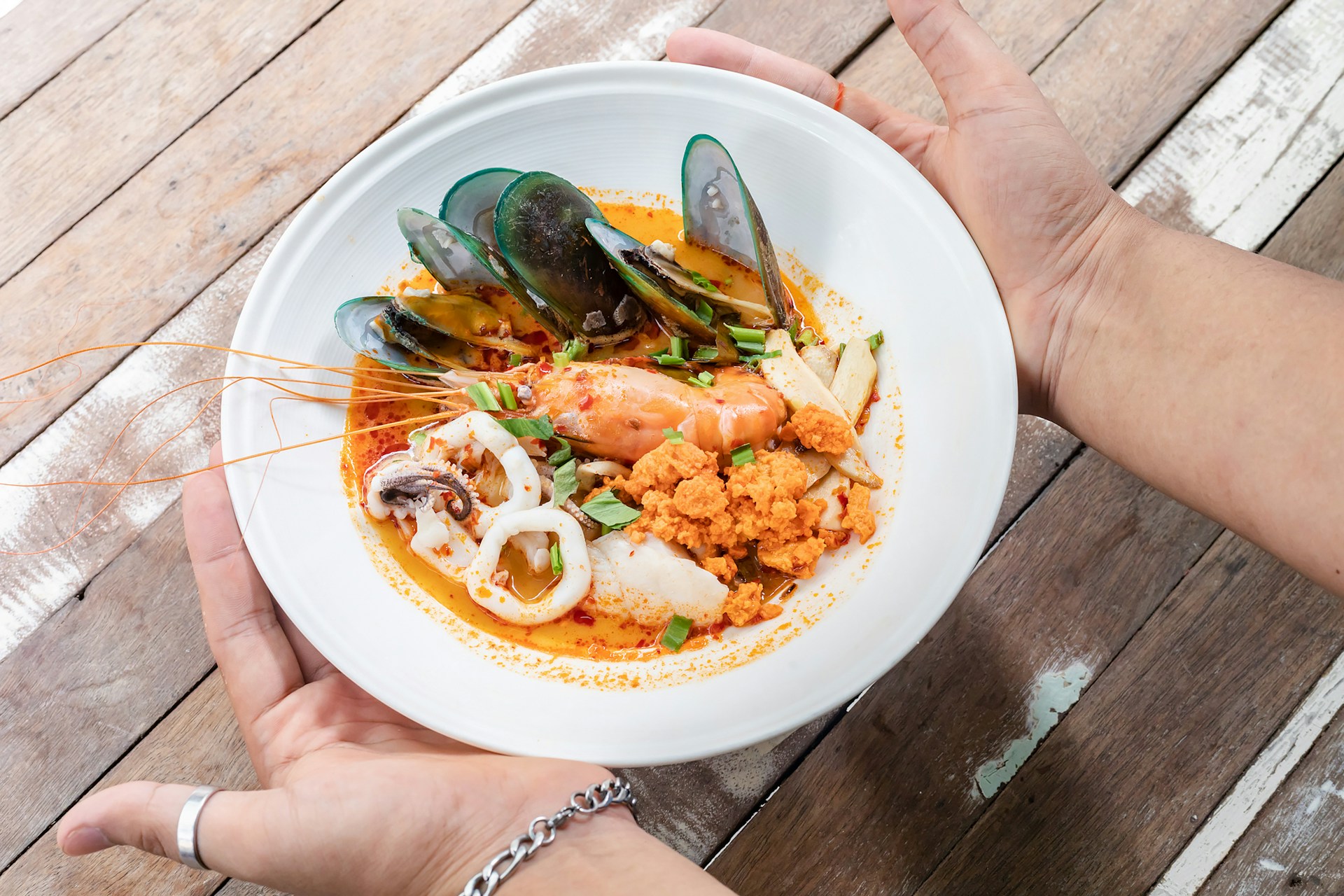 tajlandska supa Tom Yum Kung